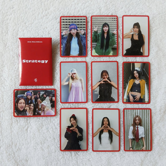 TWICE Set de photocards pre-orden Strategy