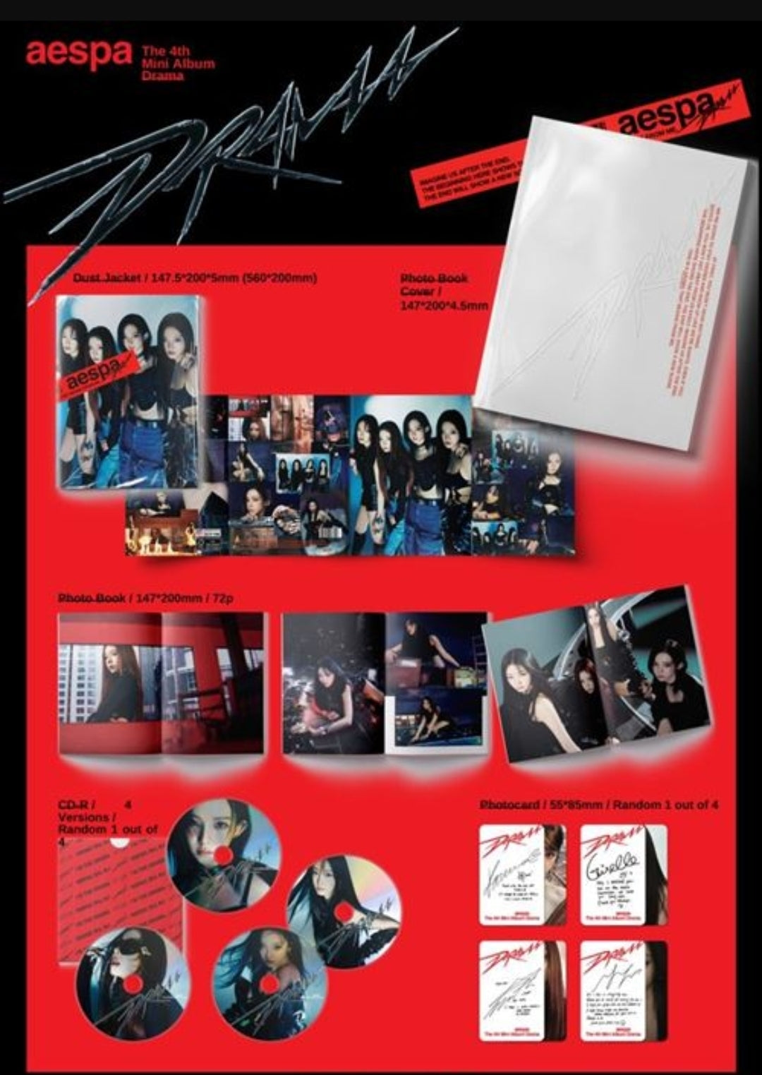 AESPA - Drama Target exclusive