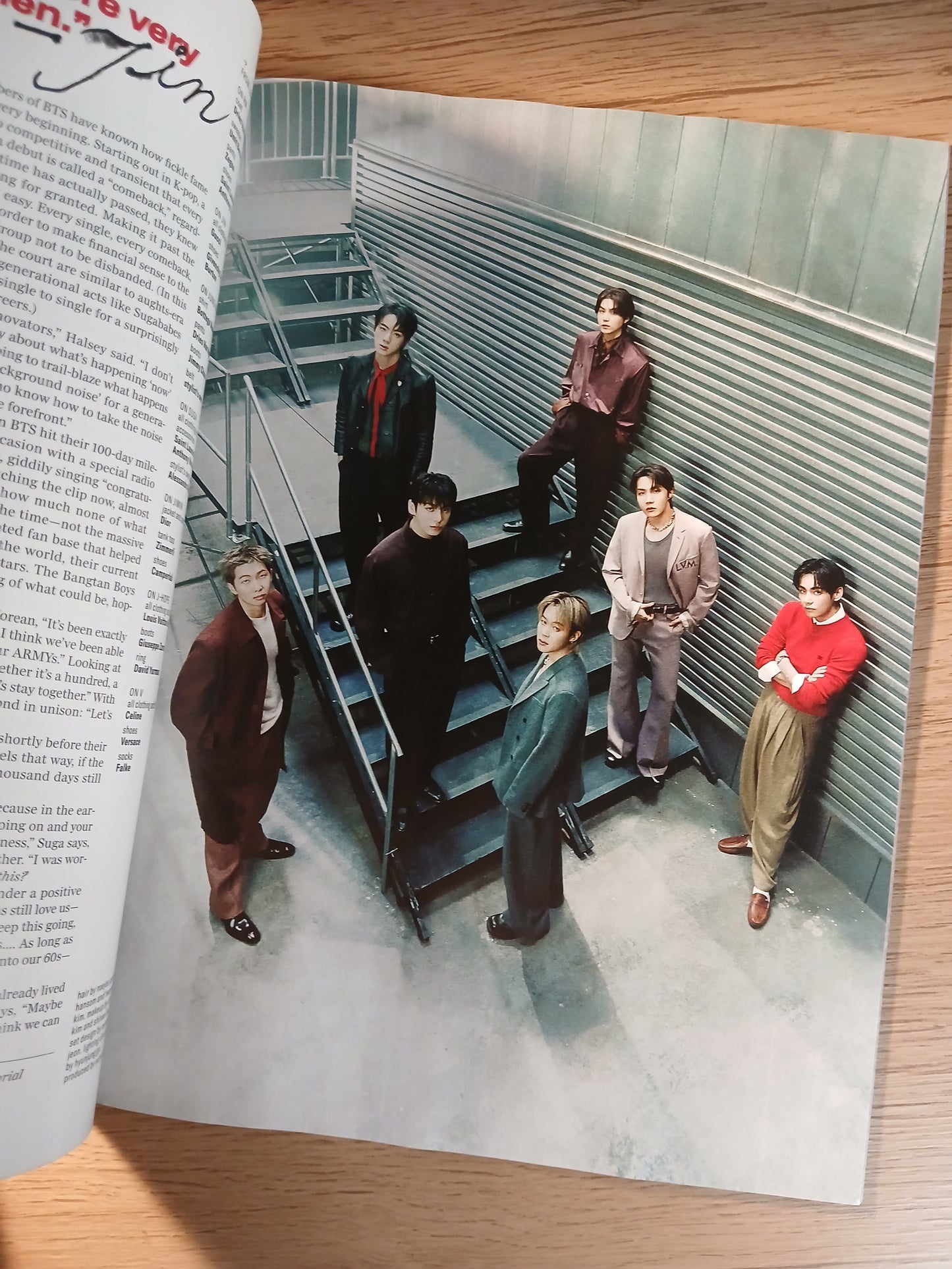 BTS GQ Korea MAGAZINE Marzo 2026 USA