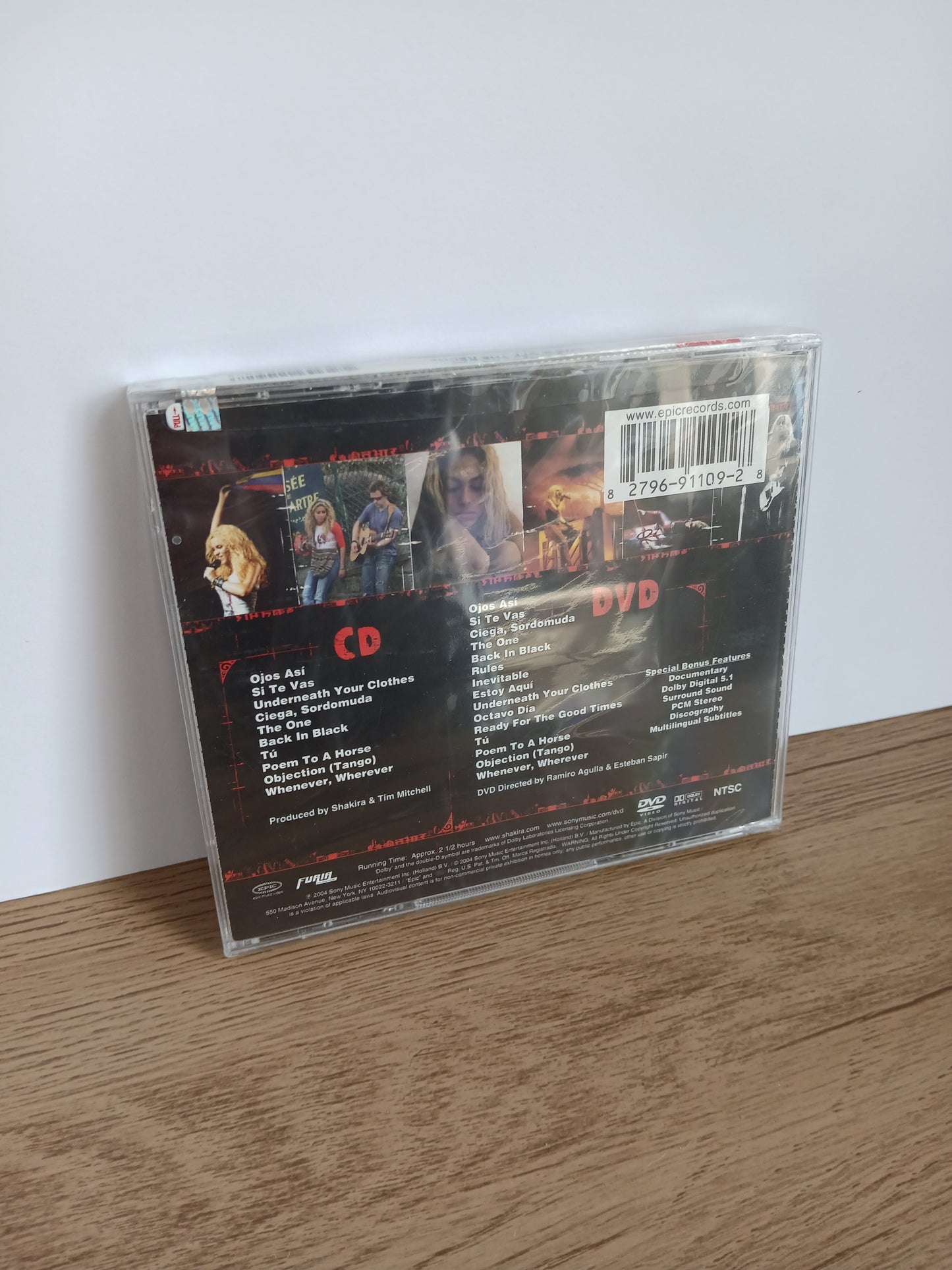 SHAKIRA - Live & Off The Record CD+DVD