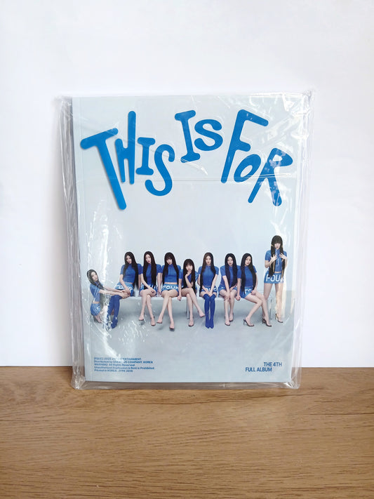 TWICE - THIS IS FOR (4th Album) THIS
