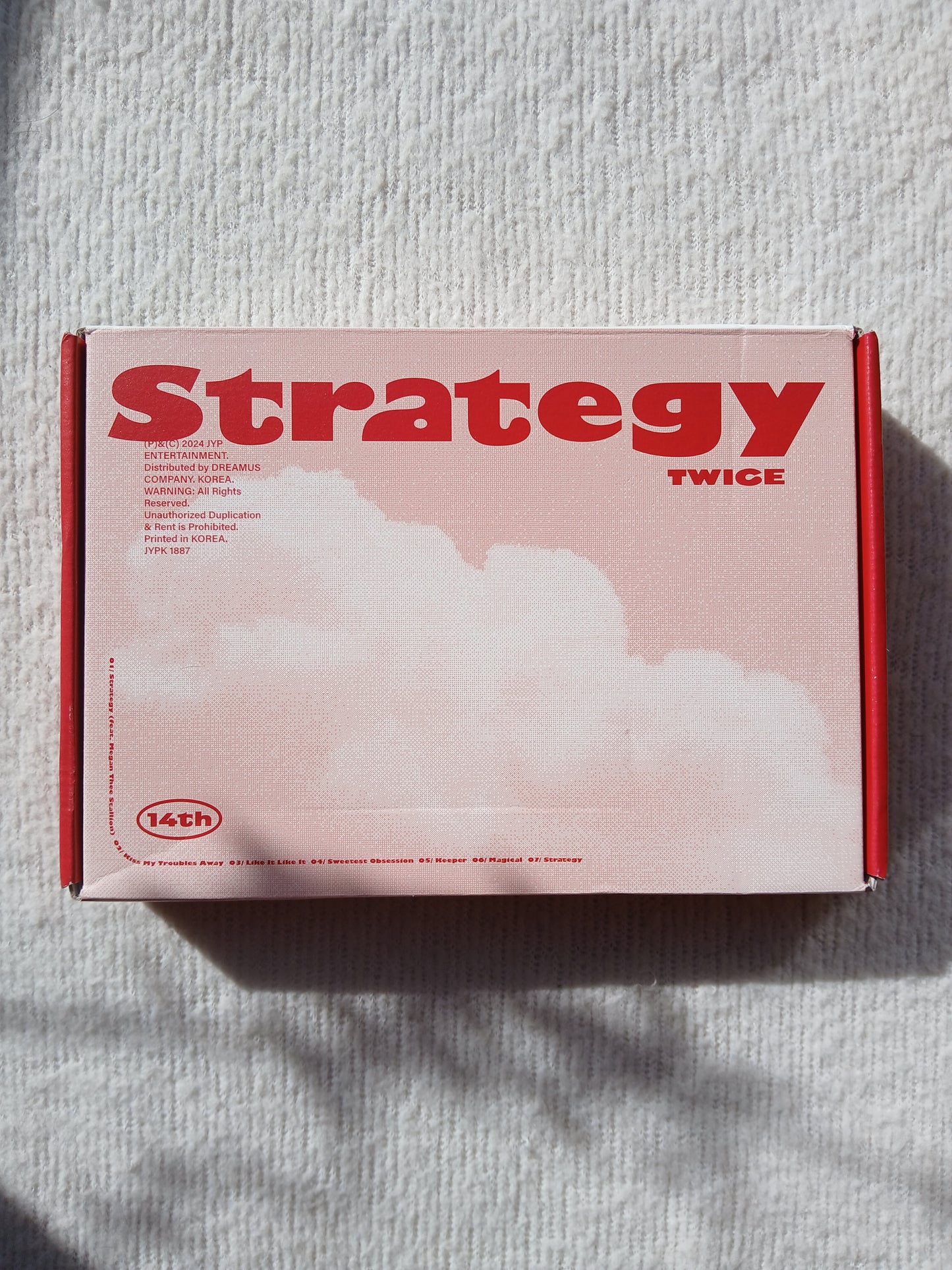 TWICE - STRATEGY (14th Mini Album) VER. STEP 1 Target exclusive + Beneficio de Preventa Completo
