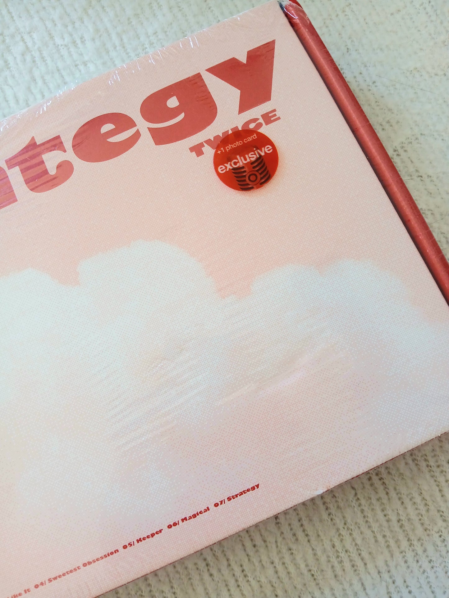 TWICE - STRATEGY (14th Mini Album) VER. STEP 1 Target exclusive