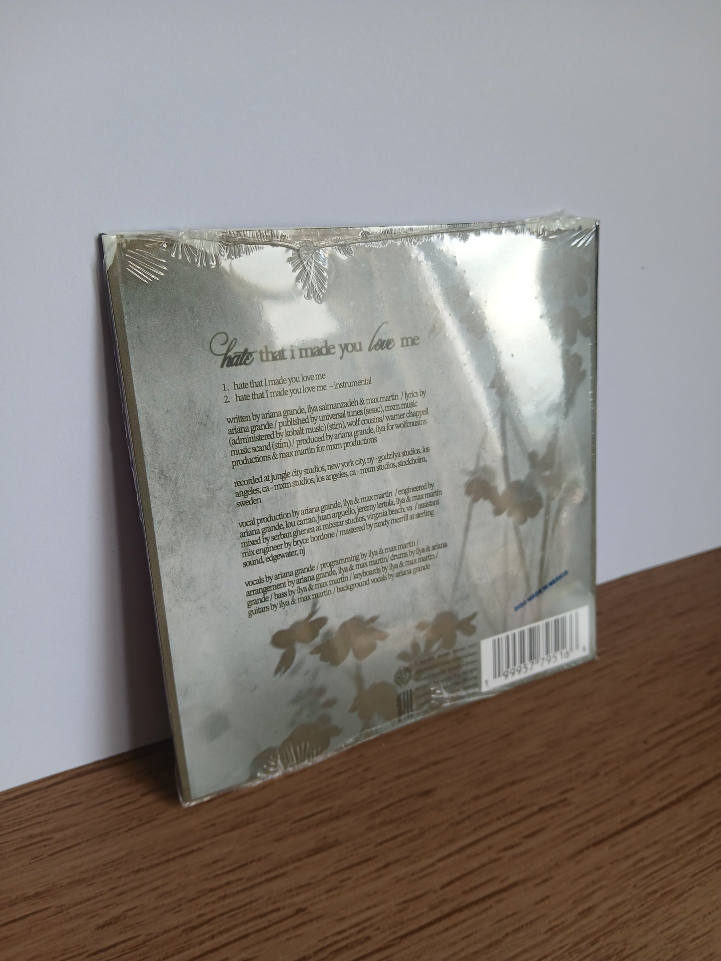 ARIANA GRANDE - hate that i made you love me CD