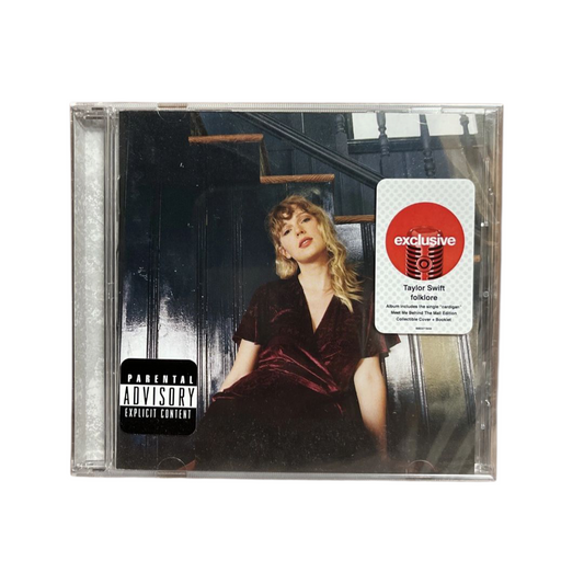 TAYLOR SWIFT - Folklore CD Misprint Error cover