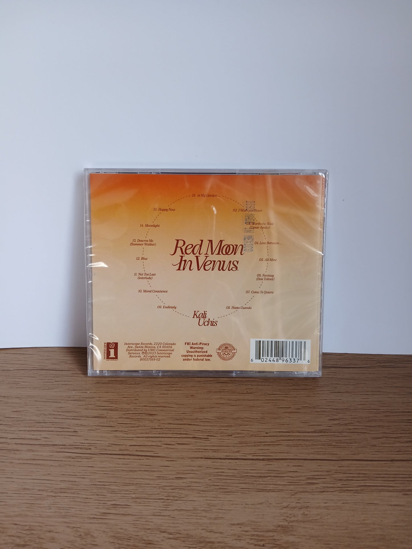 KALI UCHIS - Red Moon In Venus CD ver fotos