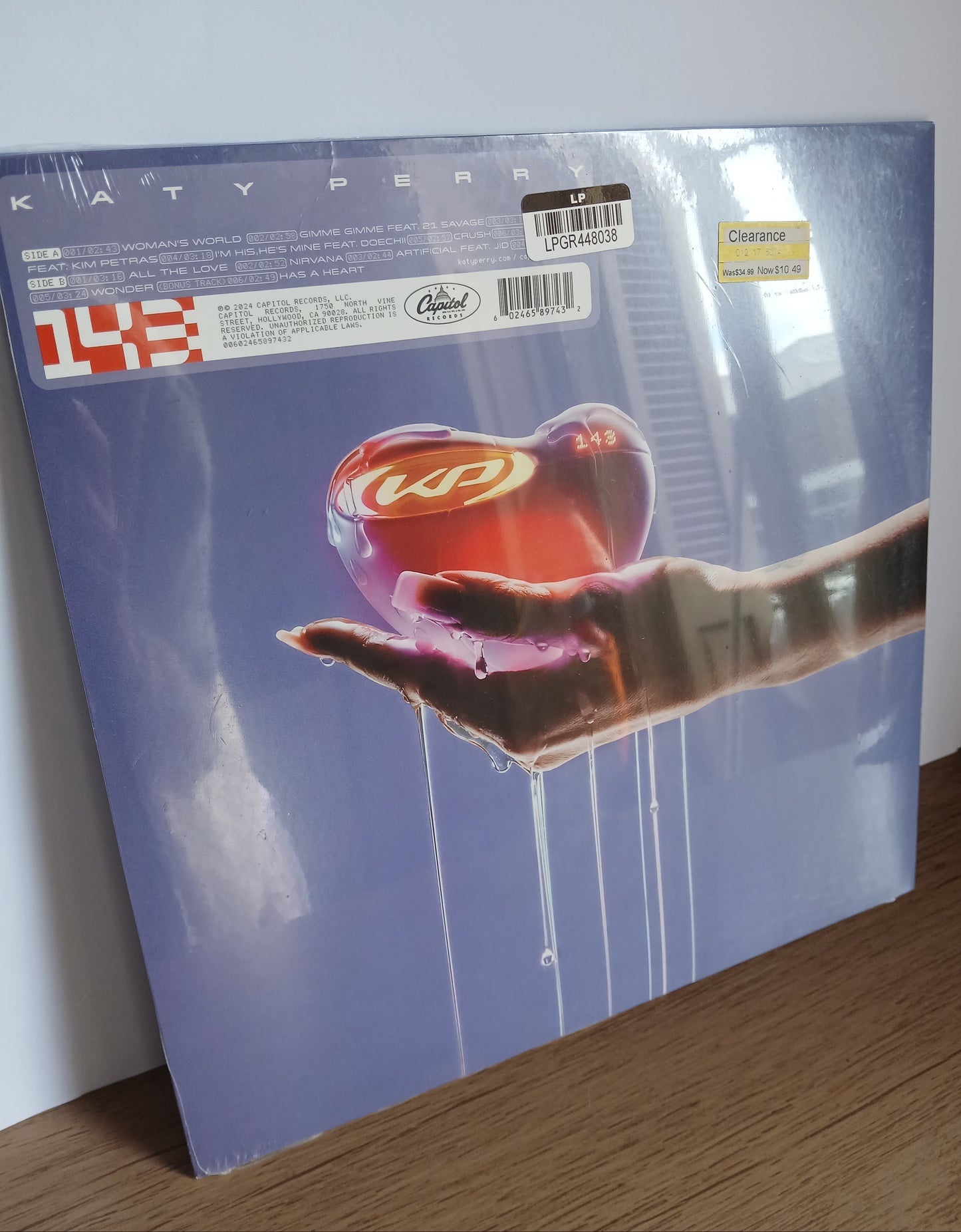 KATY PERRY - 143 VINILO (Target Exclusive)