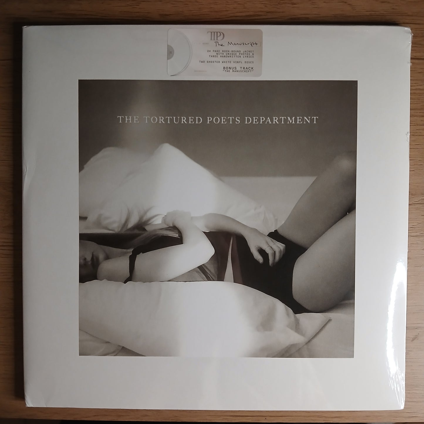 TAYLOR SWIFT - The tortured poets department VINILO Ghosted White
