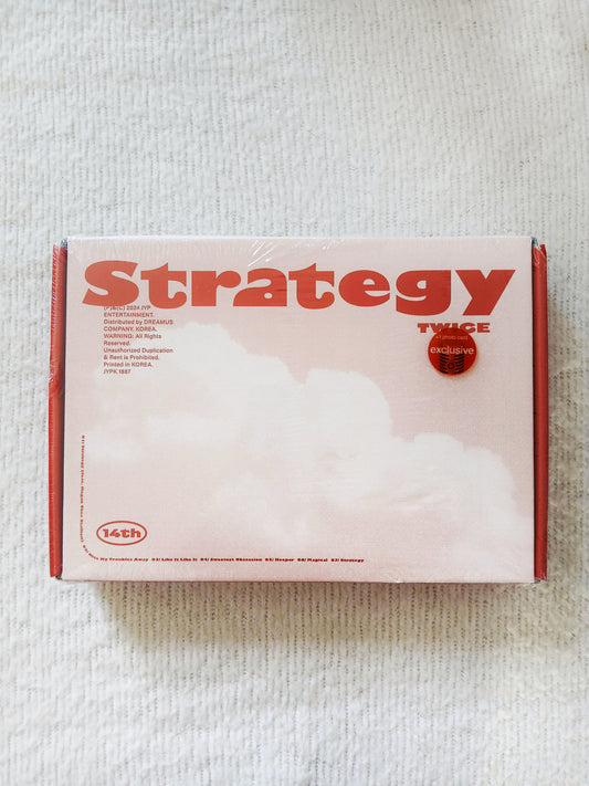 TWICE - STRATEGY (14th Mini Album) VER. STEP 1 Target exclusive