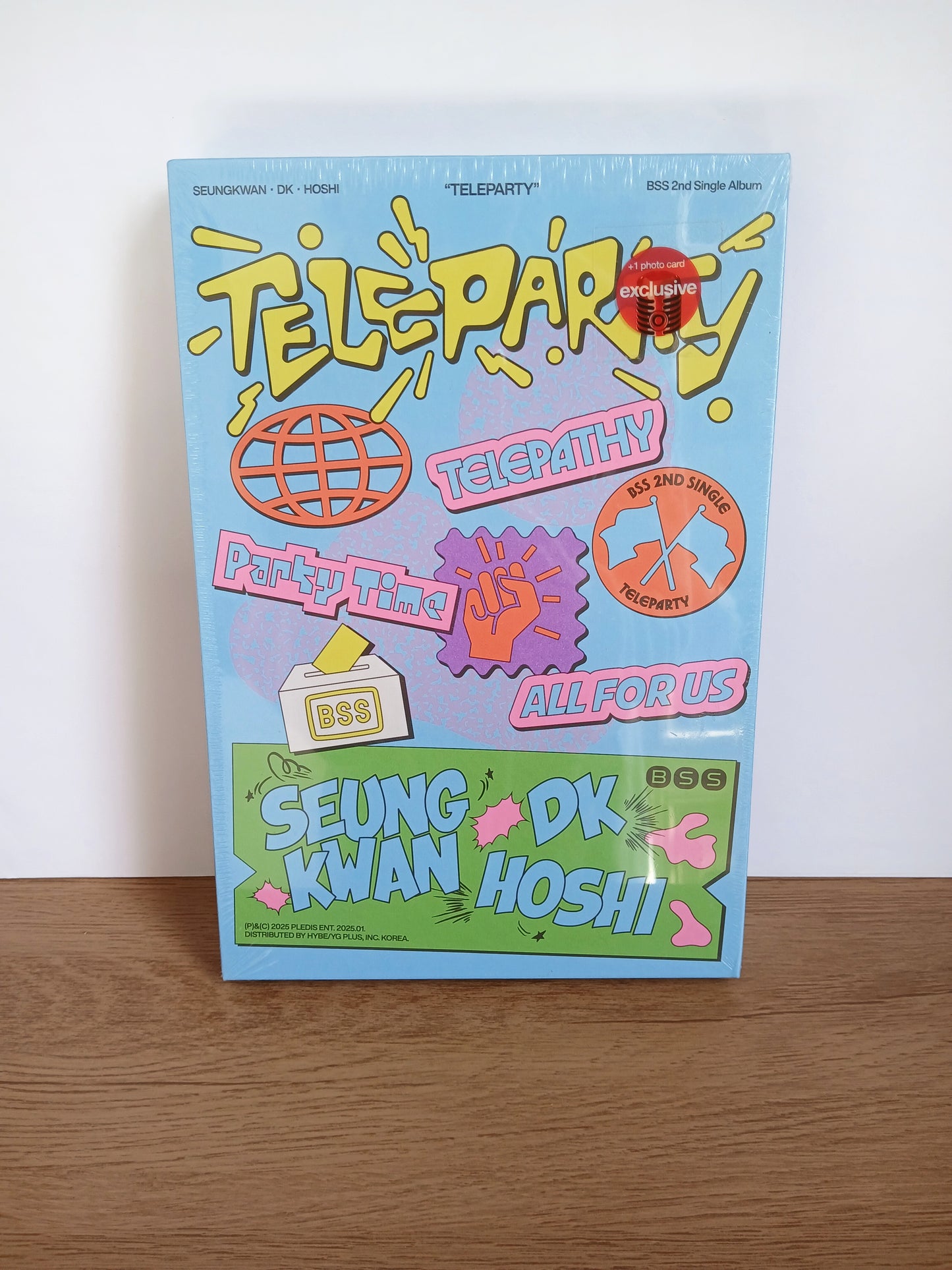 BSS (SEVENTEEN) - TELEPARTY (2nd Single Album) Target Exclusive
