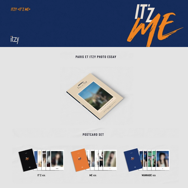 ITZY - It'z me Paris photobook + Set de Postcards BENEFICIO DE PREVENTA