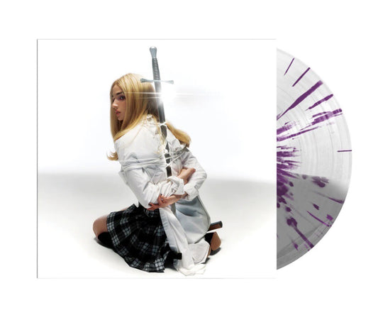 POPPY - Zig VINILO White/Clear & Purple splatter