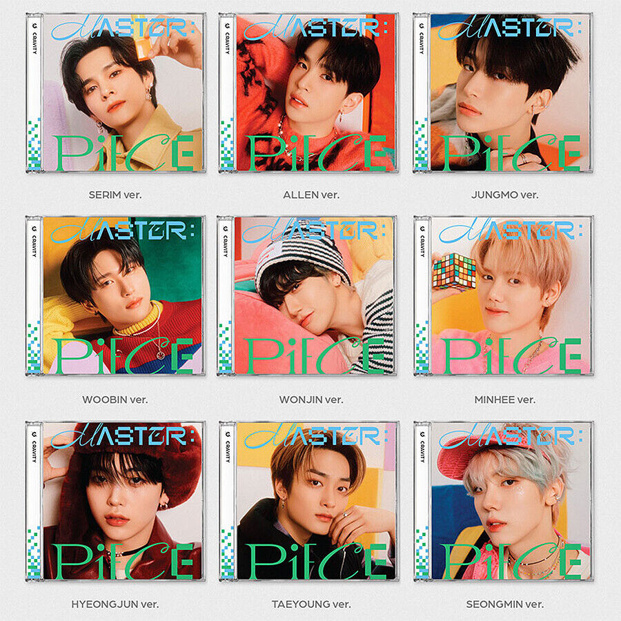 CRAVITY - MASTER:PIECE (5th Mini Album) JEWEL CASE