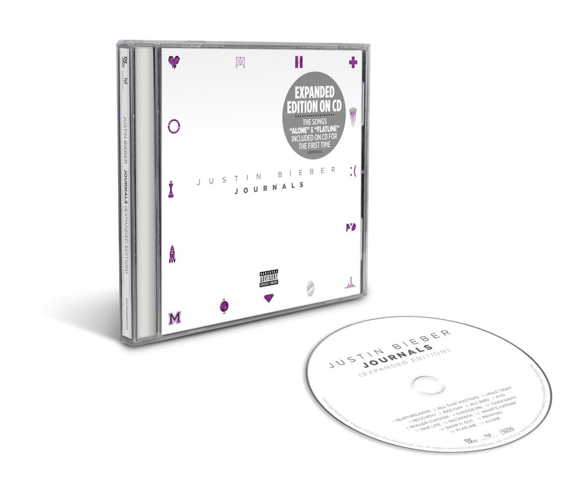 JUSTIN BIEBER - Journals CD Expanded Edition