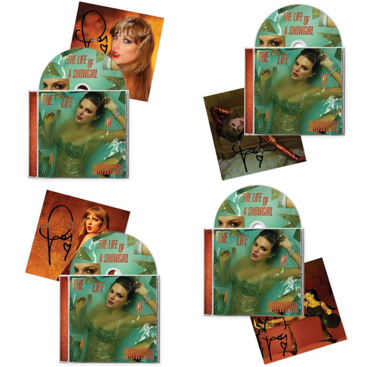 TAYLOR SWIFT - The Life of a Showgirl CD AUTOGRAFIADO