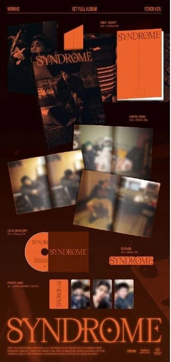 [PRE-ORDEN] WONHO - SYNDROME (1st Full Album)