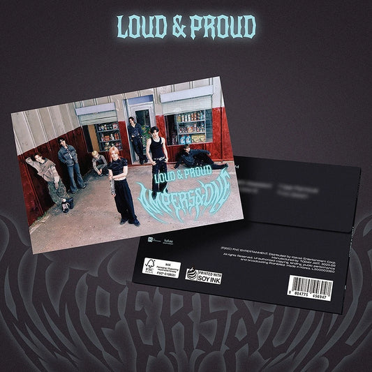 AMPERS&ONE - LOUD & PROUD (3rd Mini Album) POSTCARD Version