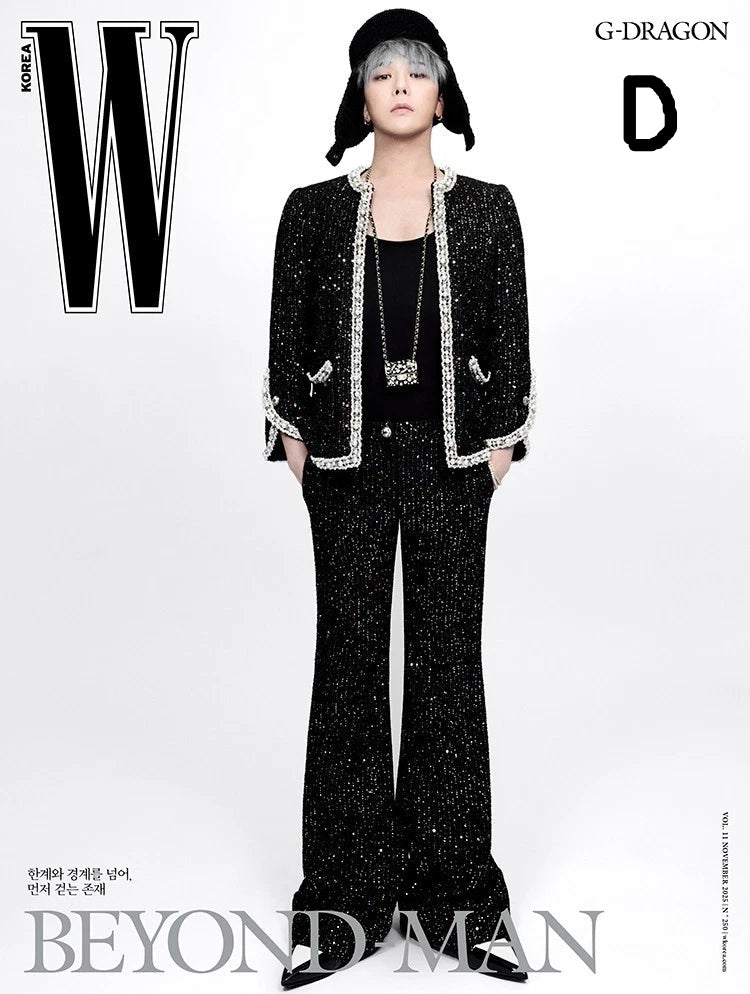 [PRE-ORDEN] G-DRAGON GD Cover W Korea Noviembre 2025