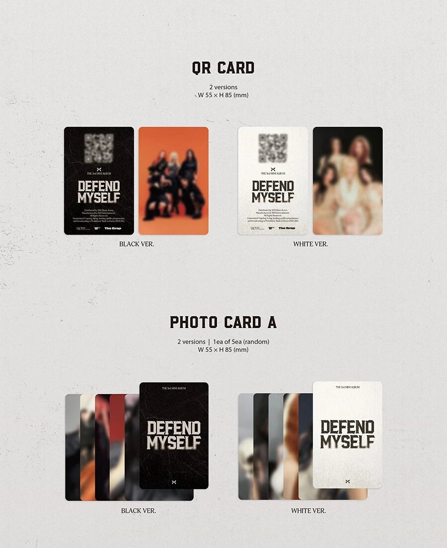X:IN - DEFEND MYSELF (3rd Mini Album) PHOTOBOOK PLATFORM