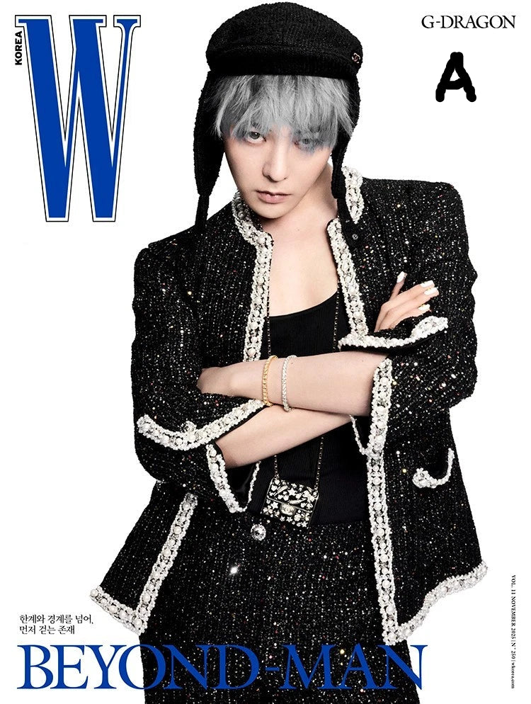 [PRE-ORDEN] G-DRAGON GD Cover W Korea Noviembre 2025