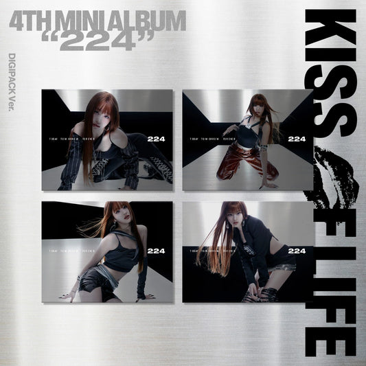 KISS OF LIFE - 224 (4th Mini Album) DIGIPACK Version