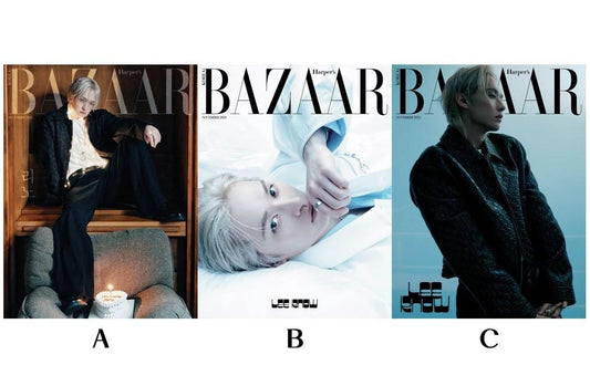 [PRE-ORDEN] STRAY KIDS LEE KNOW Cover BAZAAR Korea Noviembre 2025 + Poster