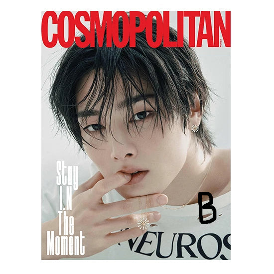 STRAY KIDS I.N - COSMOPOLITAN Diciembre 2025 MAGAZINE