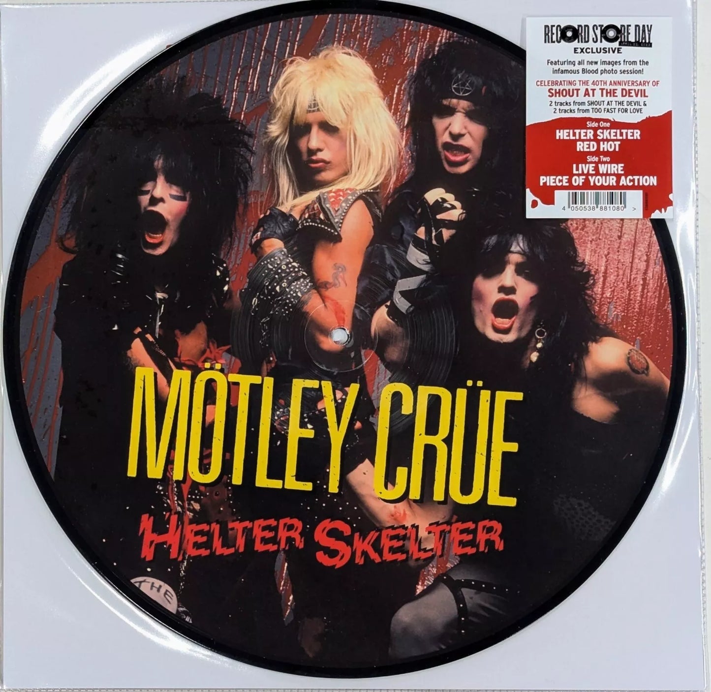MÖTLEY CRÜE - Helter Skelter VINILO (Picture disc)