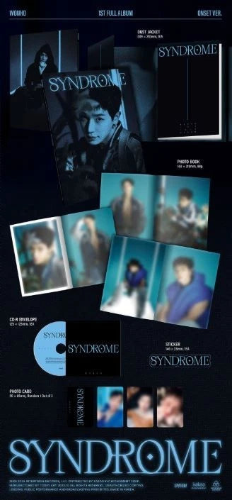 [PRE-ORDEN] WONHO - SYNDROME (1st Full Album)