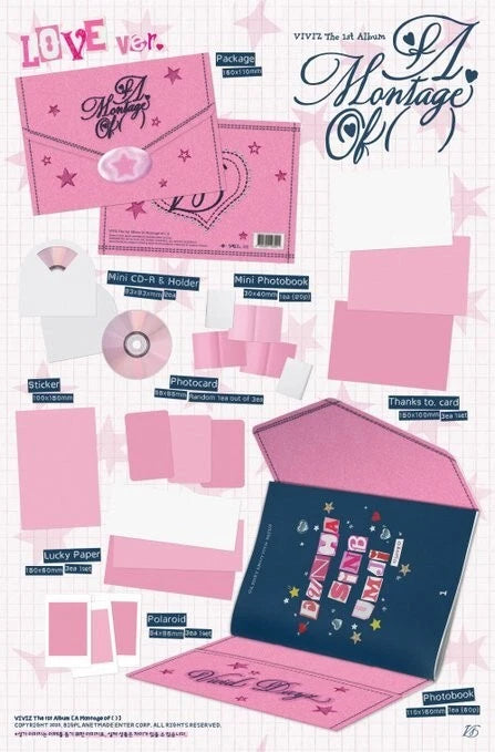 VIVIZ - A MONTAGE OF ( ) (1st Album) LOVE Version