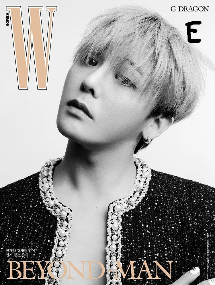 [PRE-ORDEN] G-DRAGON GD Cover W Korea Noviembre 2025