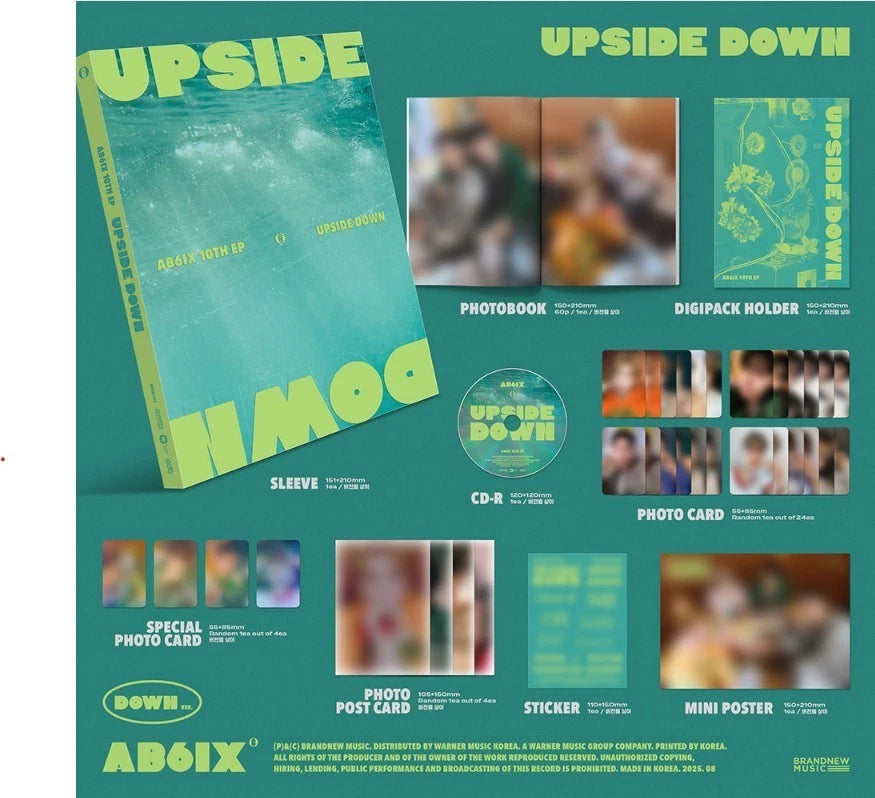 AB6IX - UPSIDE DOWN (10th EP Album)