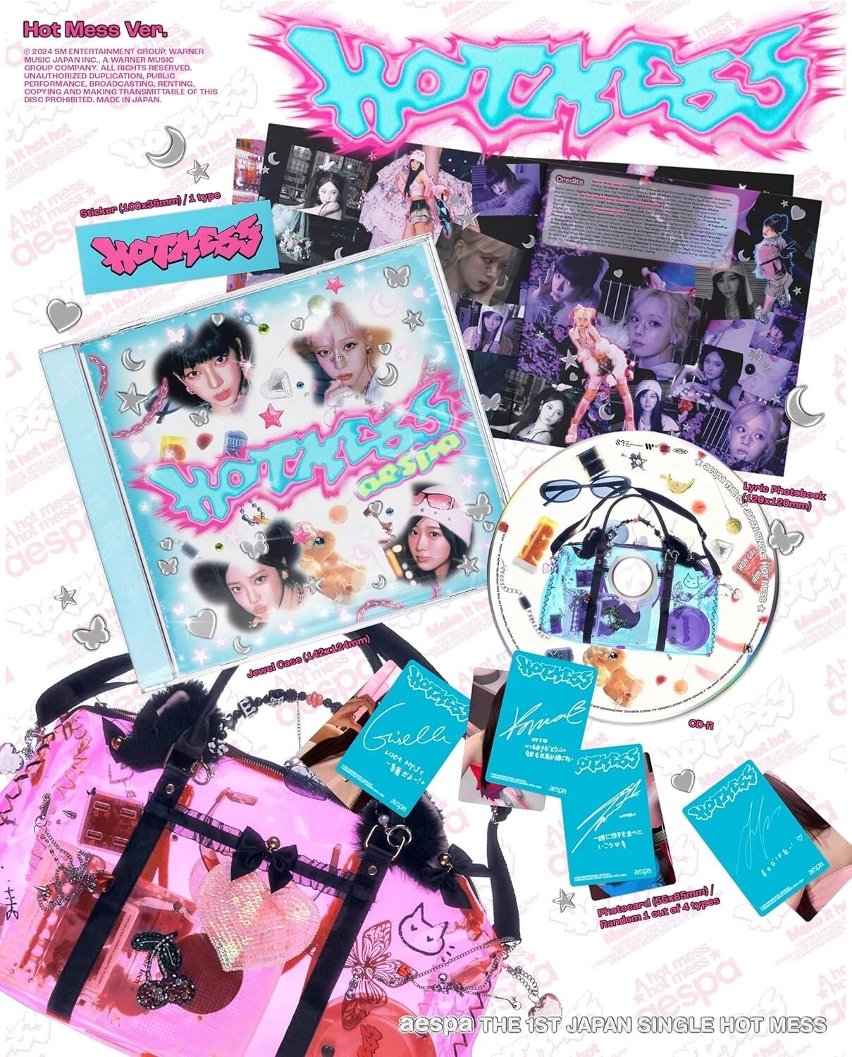 AESPA - Hot mess (1st single JAPAN album) HOT MESS ver.