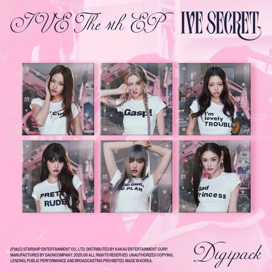IVE - IVE SECRET (4th Mini Album) DIGIPACK