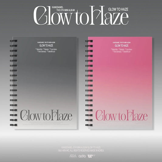 KANG DANIEL - GLOW TO HAZE (6th Mini Album) PHOTOBOOK Version