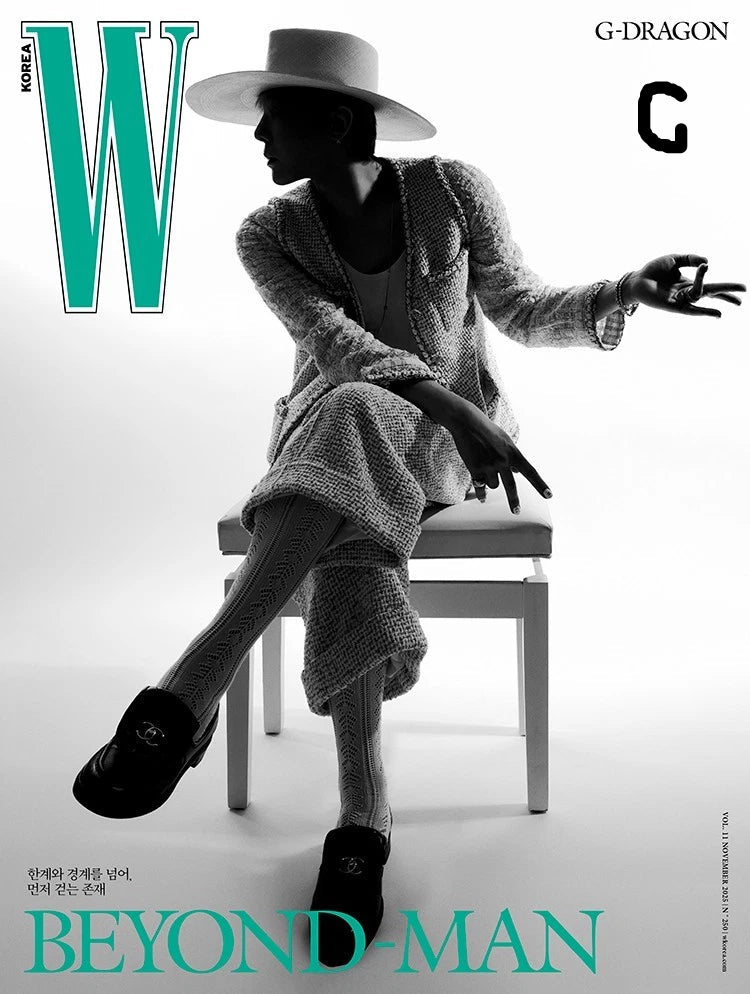[PRE-ORDEN] G-DRAGON GD Cover W Korea Noviembre 2025