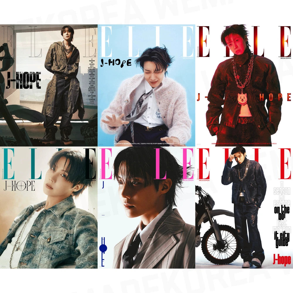 [PRE-ORDEN] BTS J-HOPE - ELLE Diciembre 2025 MAGAZINE SPECIAL EDITION