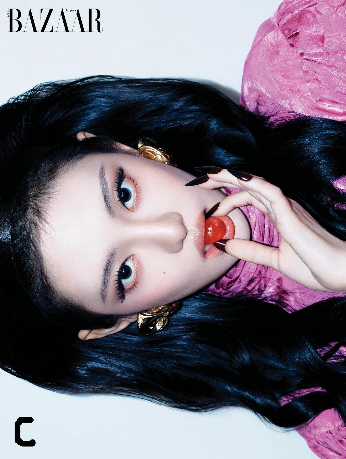 [PRE-ORDEN] AESPA NINGNING Cover BAZAAR Korea Magazine Noviembre 2025 +Poster