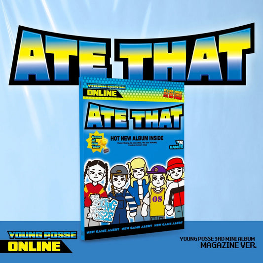 [PRE-ORDEN] ATE THAT (3rd Mini EP Album) MAGAZINE Version