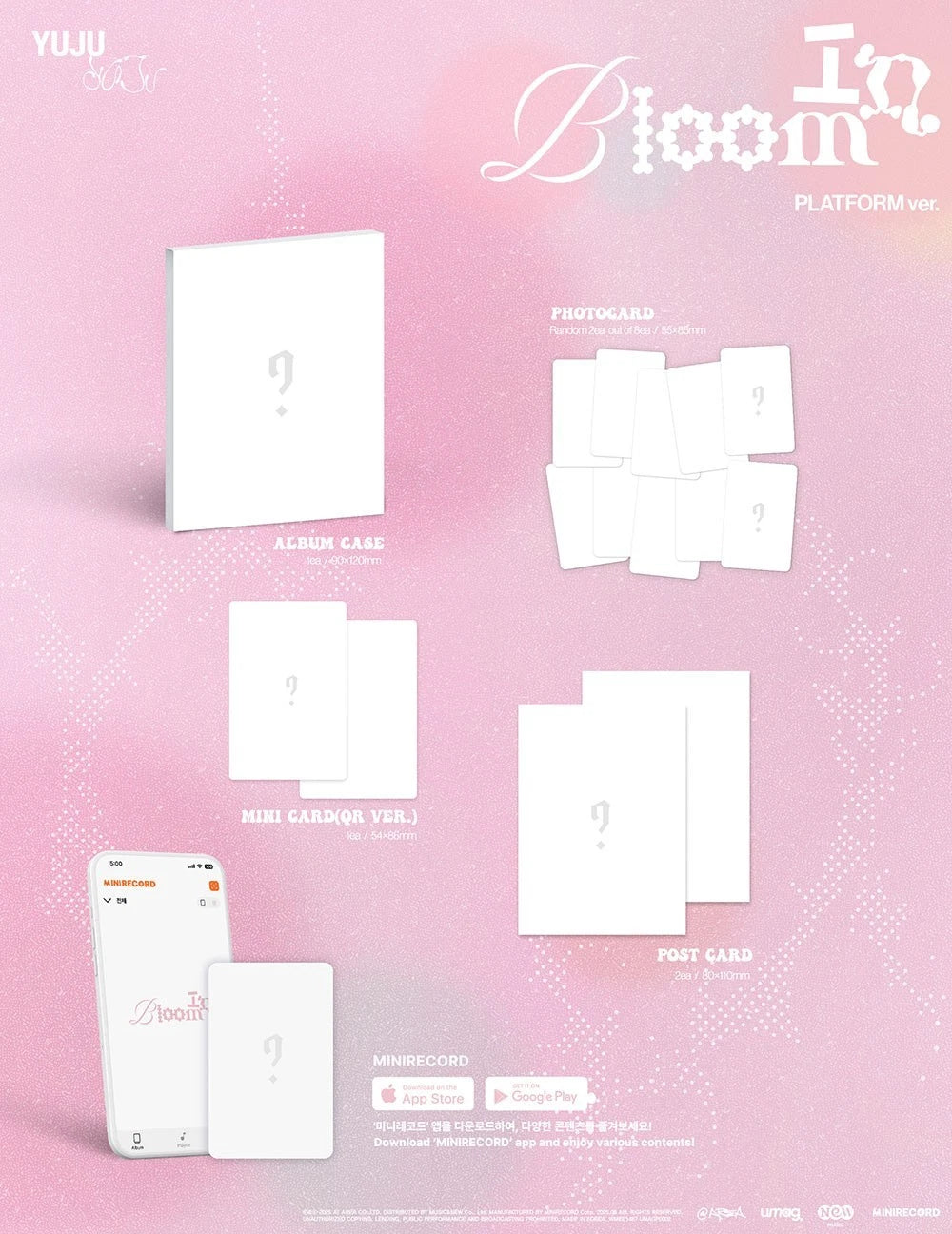 YUJU - IN BLOOM (3rd Mini Album) PLATFORM Version