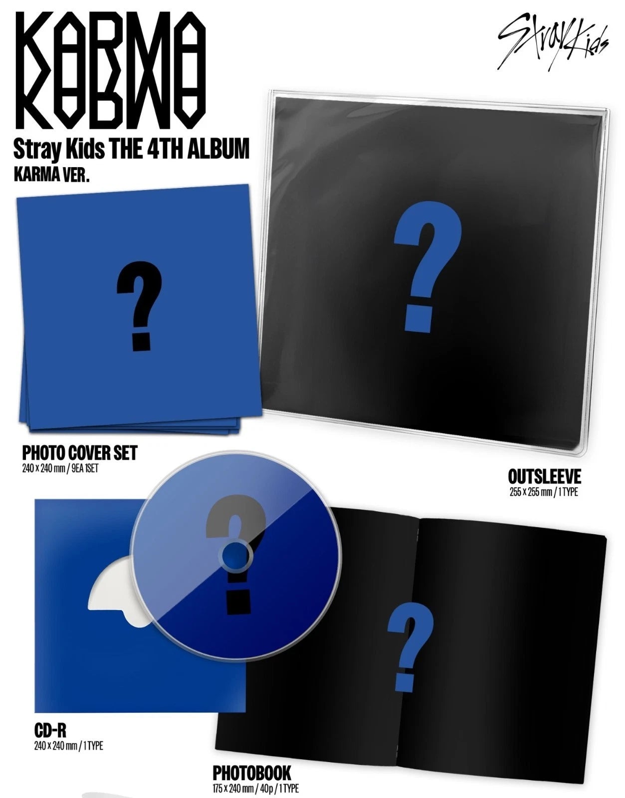 STRAY KIDS - KARMA (4th Album) LIMITED KARMA