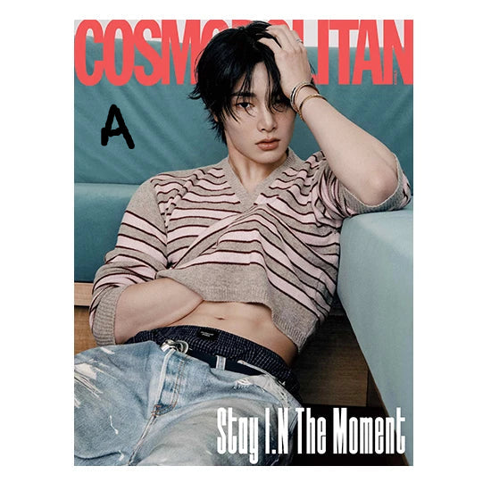 STRAY KIDS I.N - COSMOPOLITAN Diciembre 2025 MAGAZINE