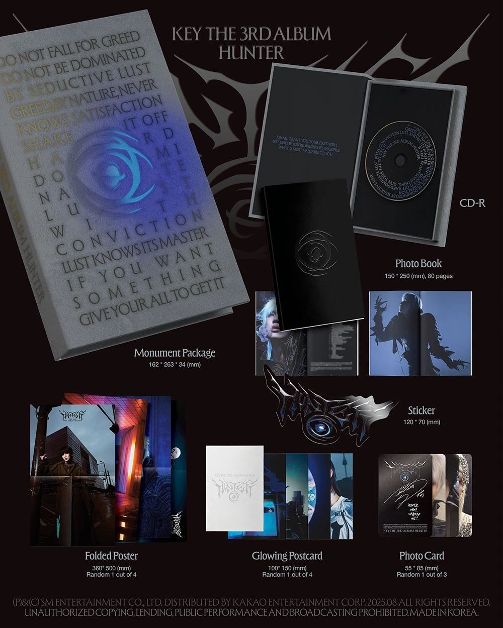 KEY (SHINEE) - HUNTER (3rd Album) MONUMENT Version