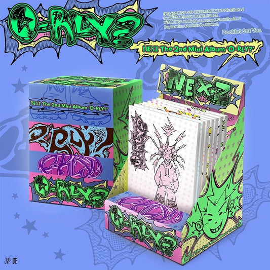 NEXZ - O-RLY? (2nd Mini Album) Special Edition BOOKLET SET