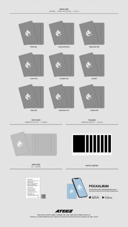 ATEEZ - GOLDEN HOUR Part.3 POCAALBUM