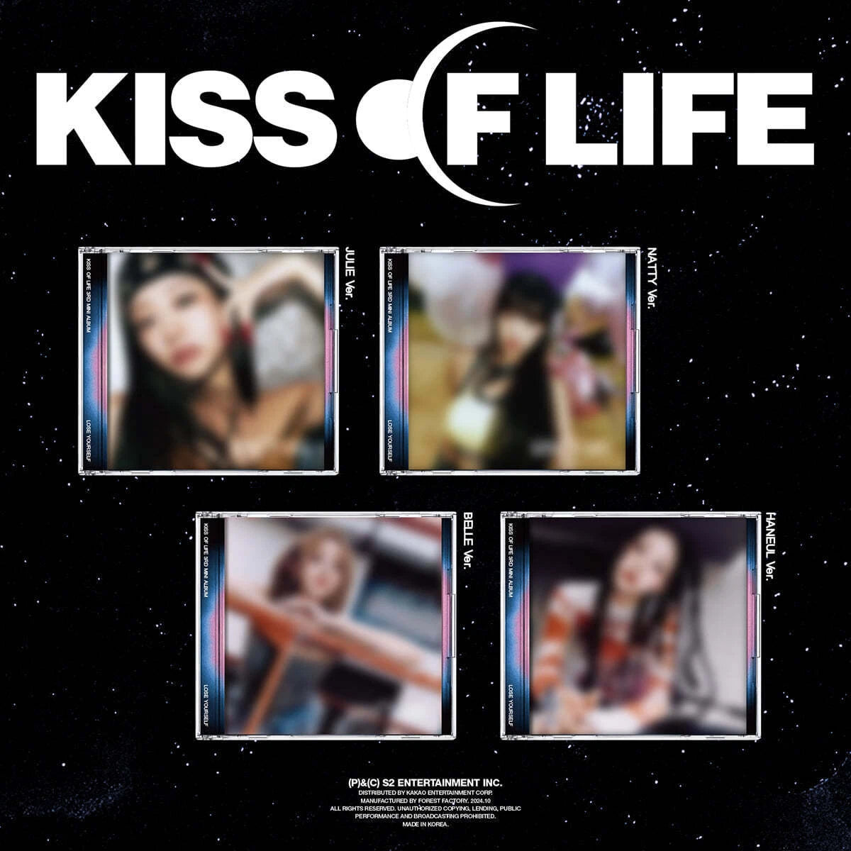 KISS OF LIFE - LOSE YOURSELF (3rd Mini Album) JEWEL CASE Version