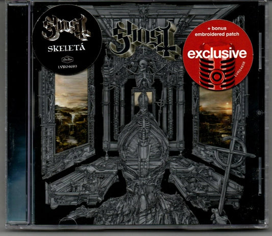 GHOST - Skeletá CD + Parche Bordado (Target exclusive
