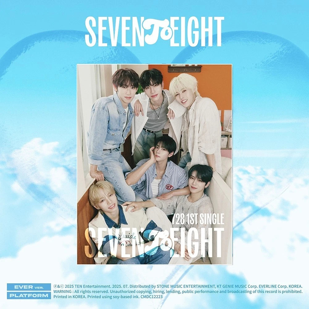 SEVENTOEIGHT - SEVENTOEIGHT (1st Single Album) EVER