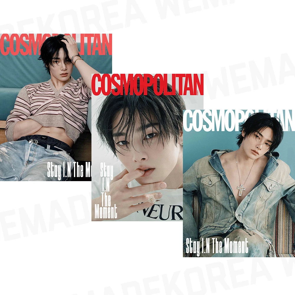STRAY KIDS I.N - COSMOPOLITAN Diciembre 2025 MAGAZINE