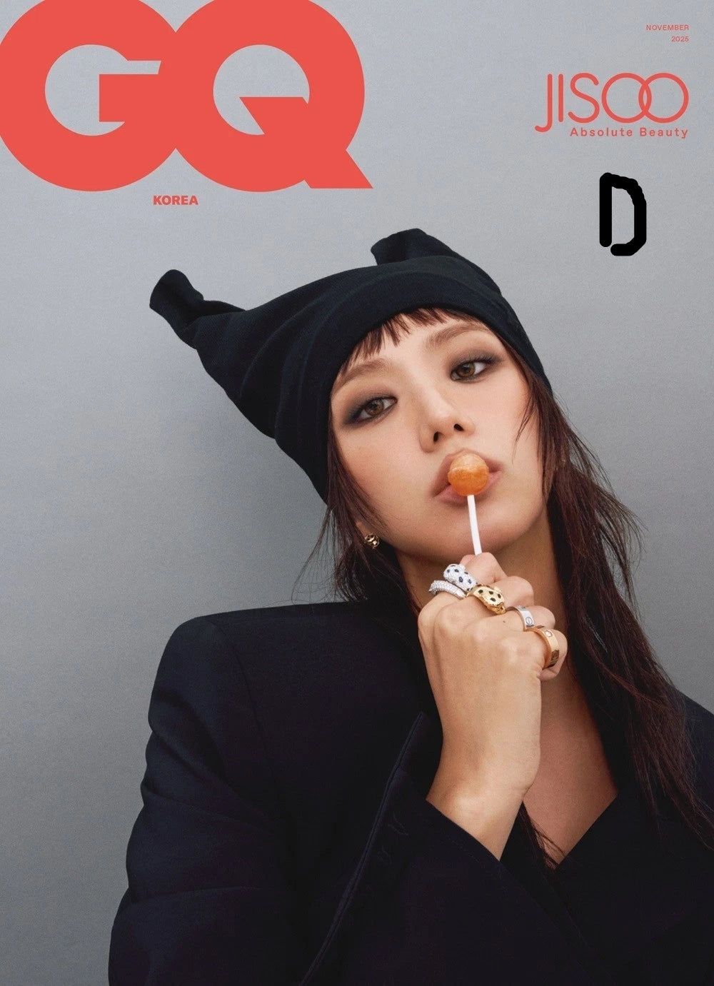 [PRE-ORDEN] BLACKPINK JISOO Noviembre 2025 GQ Korea